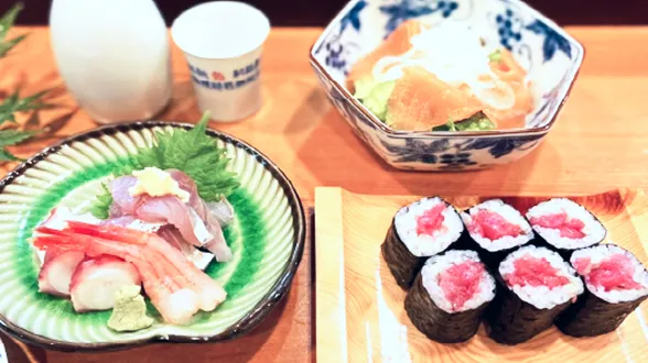 セット料理の写真